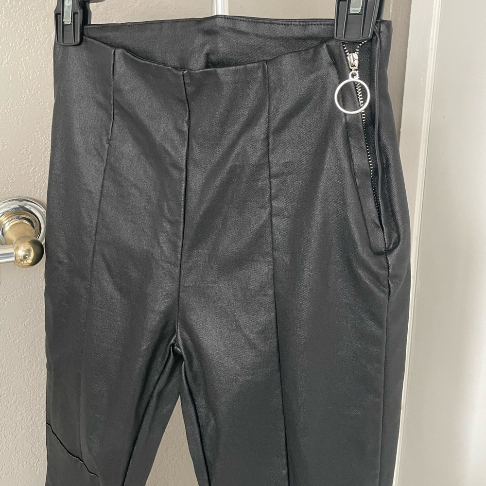 Faux Leather Leggings